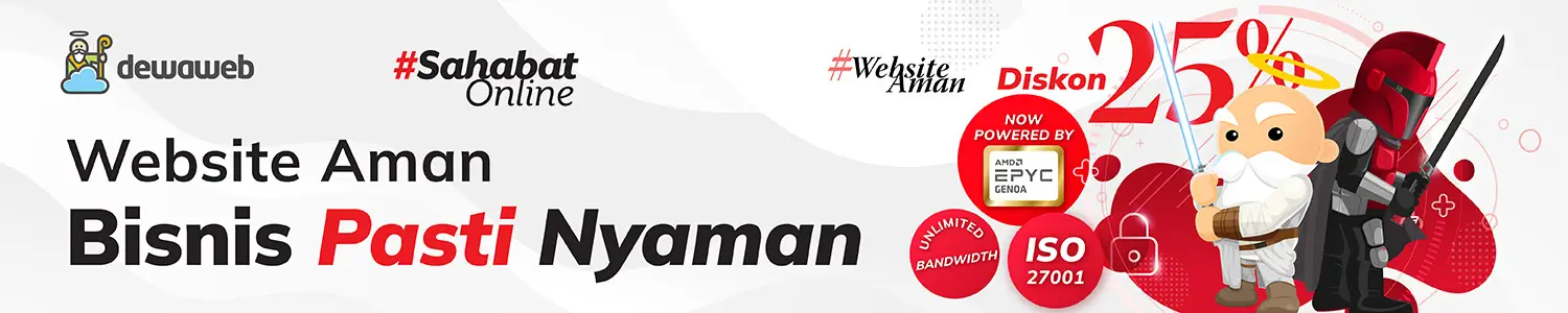 Dewaweb Website Pasti Aman