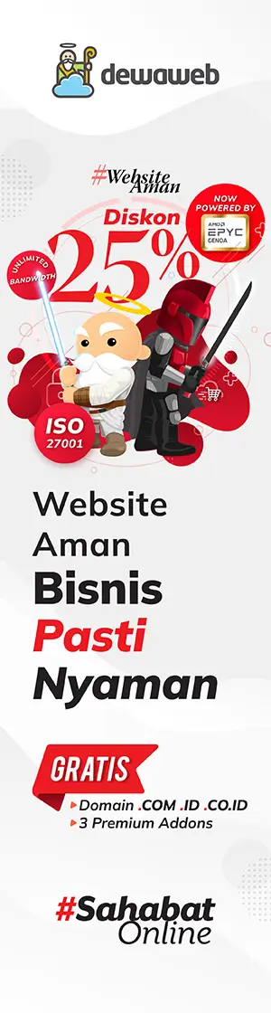 Dewaweb Website Pasti Aman