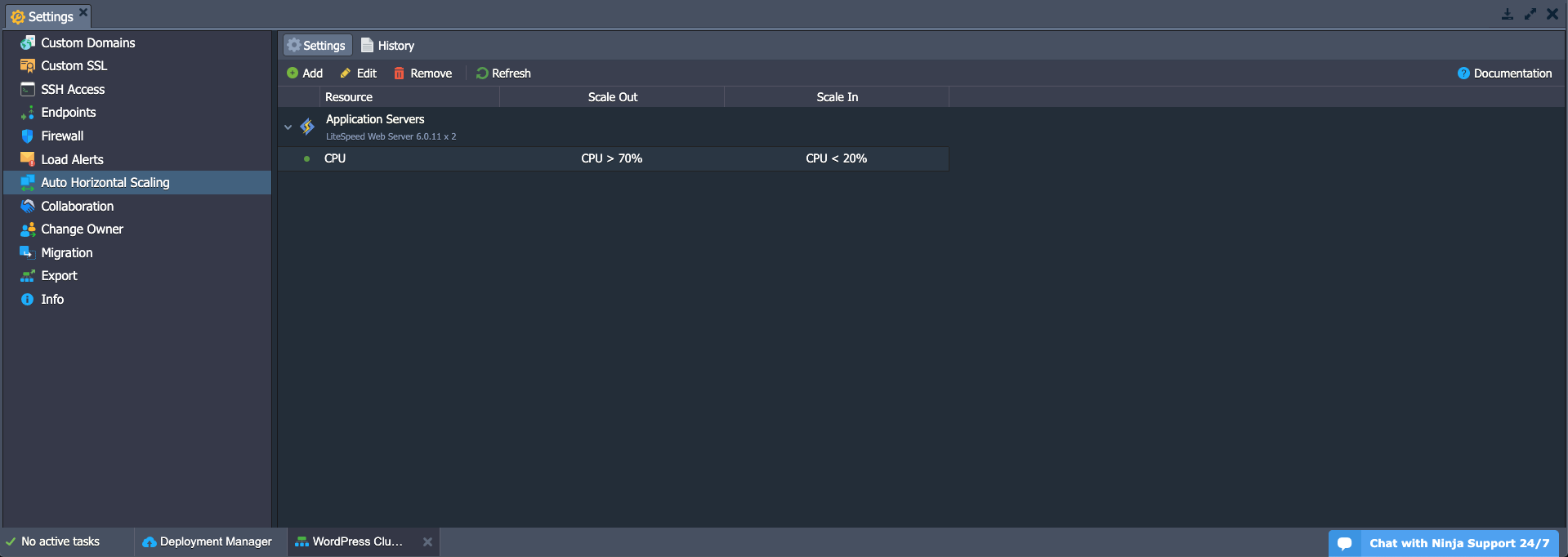 auto horizontal scalling - cara install wordpress cluster