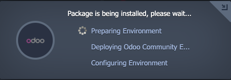klik instal - cara instal odoo