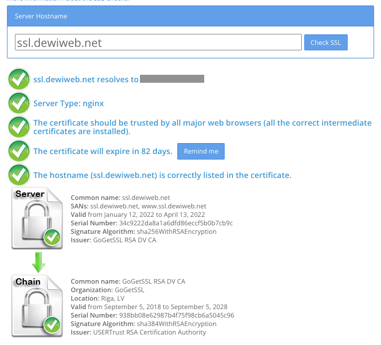 pengecekan ssl - cara install ssl