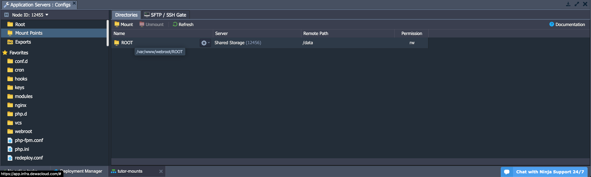 settingan mount point - cara melakukan mount directory